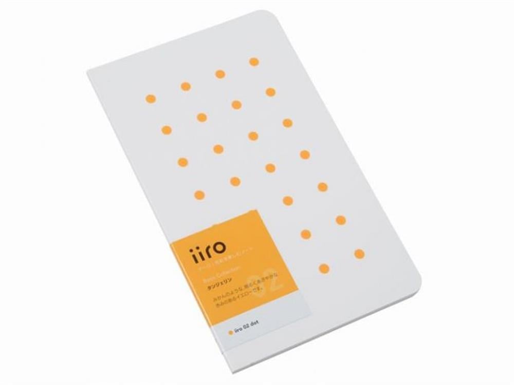 Kobeha Iiro 02 Tangerine Dot Çizgili Defter