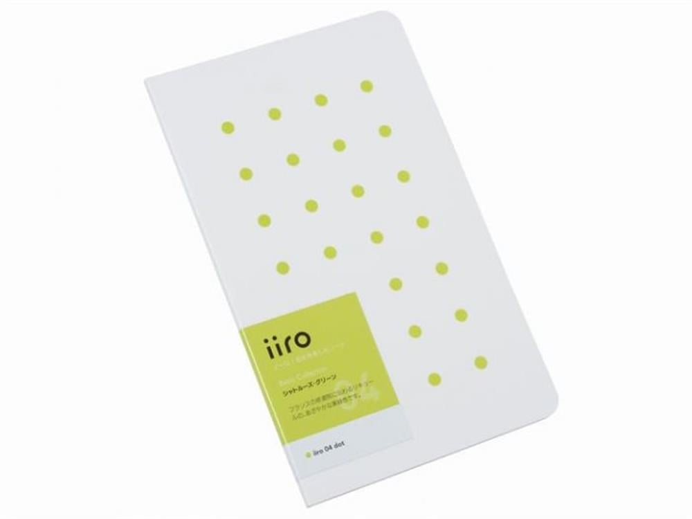 Kobeha Iiro 04 Shuttles Green Dot Çizgili Defter