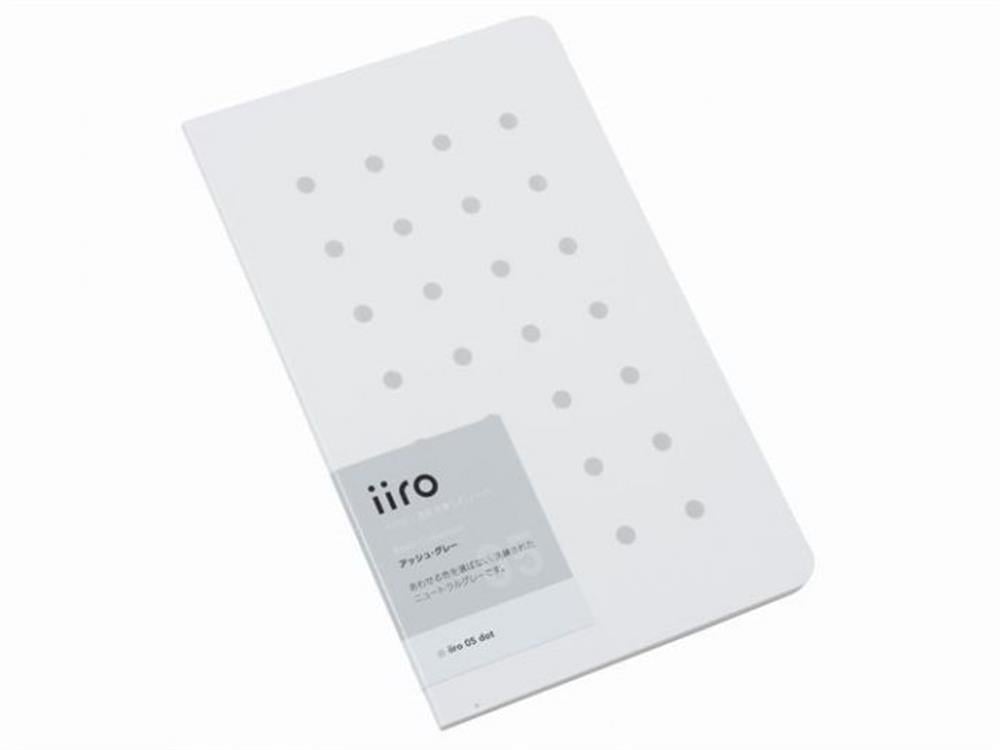 Kobeha Iiro 05 Ash Gray Dot Çizgili Defter