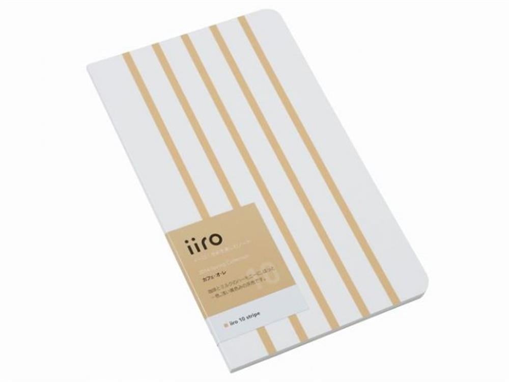 Kobeha Iiro 10 Cafe O Le Stripe Çizgili Defter