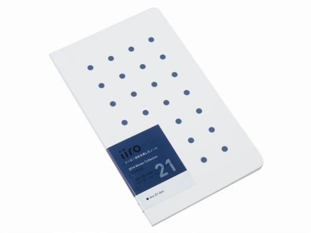 Kobeha Iiro 21 Indigo Dot Çizgili Defter