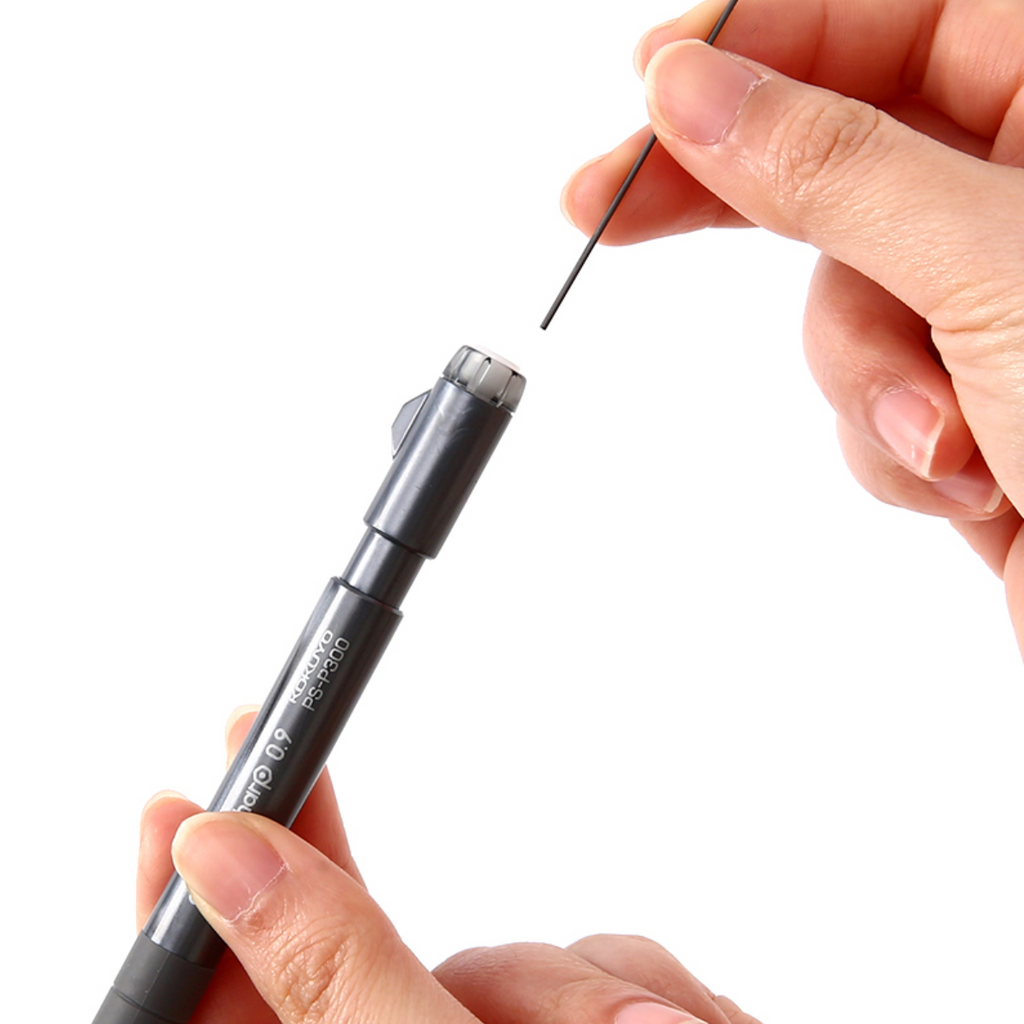 Kokuyo Enpitsu Sharp Mekanik Uçlu Kalem - Pembe Gövde 0.7 mm 