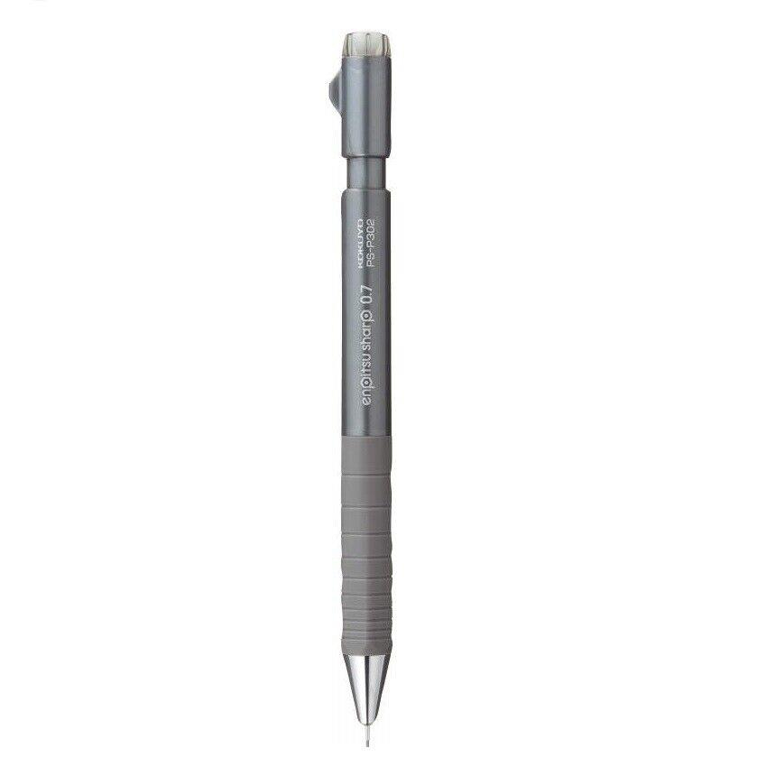 Kokuyo Enpitsu Sharp Type-S Mekanik Uçlu Kalem - Gri Gövde 0.7 mm 