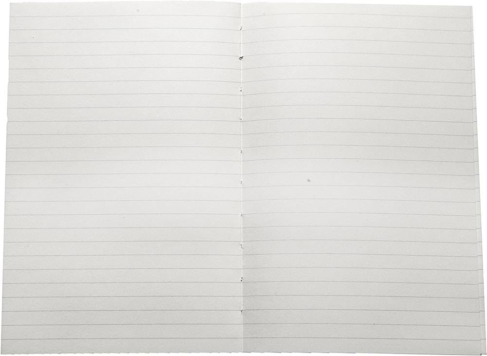Laton ThinNotes Gri , A5 Boyut, 5 Adet Defter Seti, Yumuşak Kumaş Kapak,