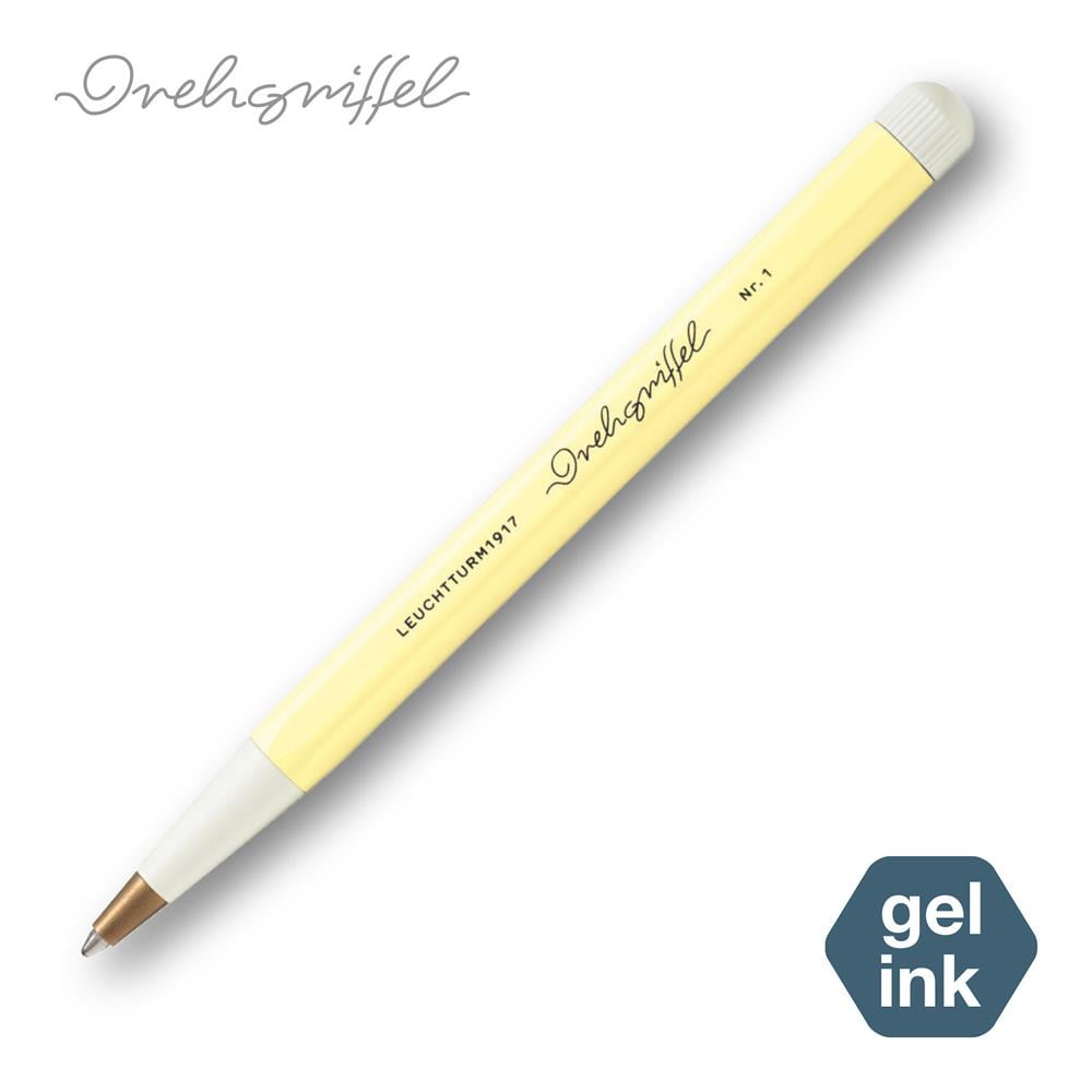 Leuchttrum 1917 Drehgriffel No.1 Siyah Mürekkepli Jel Kalem Vanilla 365531