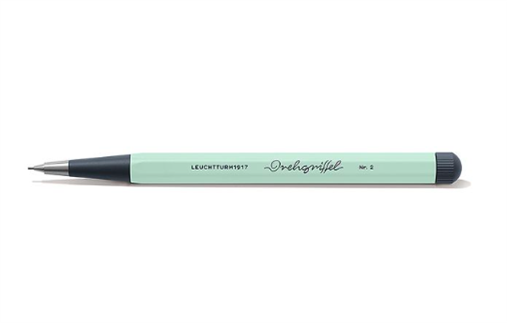 Leuchttrum 1917 Drehgriffel Nr. 2 Mekanik Uçlu Kalem 0.7 mm Mint Green