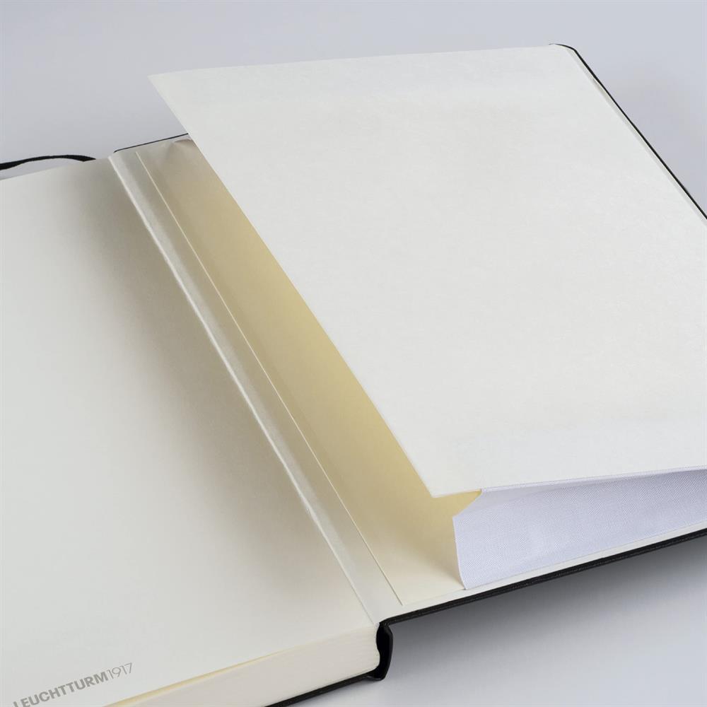 Leuchttrum 1917 Medium(A5) Yumuşak Kapak, 123 Numaralandırılmış Sayfa Defter Light Grey