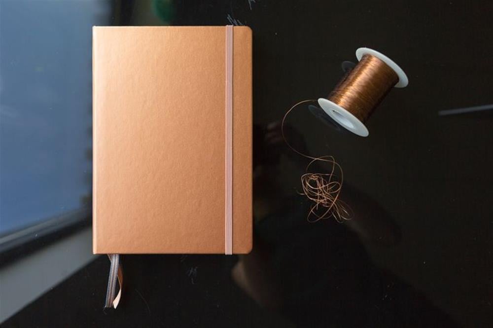 Leuchttrum 1917 Metallic Edition Çizgisiz Sert Kapak Defter A5 Copper