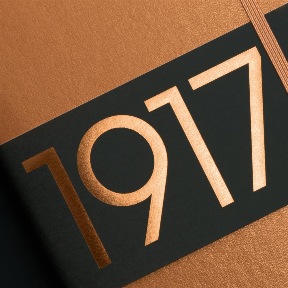 Leuchttrum 1917 Metallic Edition Çizgisiz Sert Kapak Defter A5 Copper