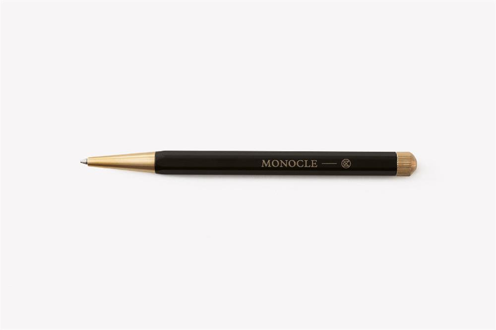 Leuchtturm 1917 x Monocle Drehgriffel Tükenmez Kalem Siyah