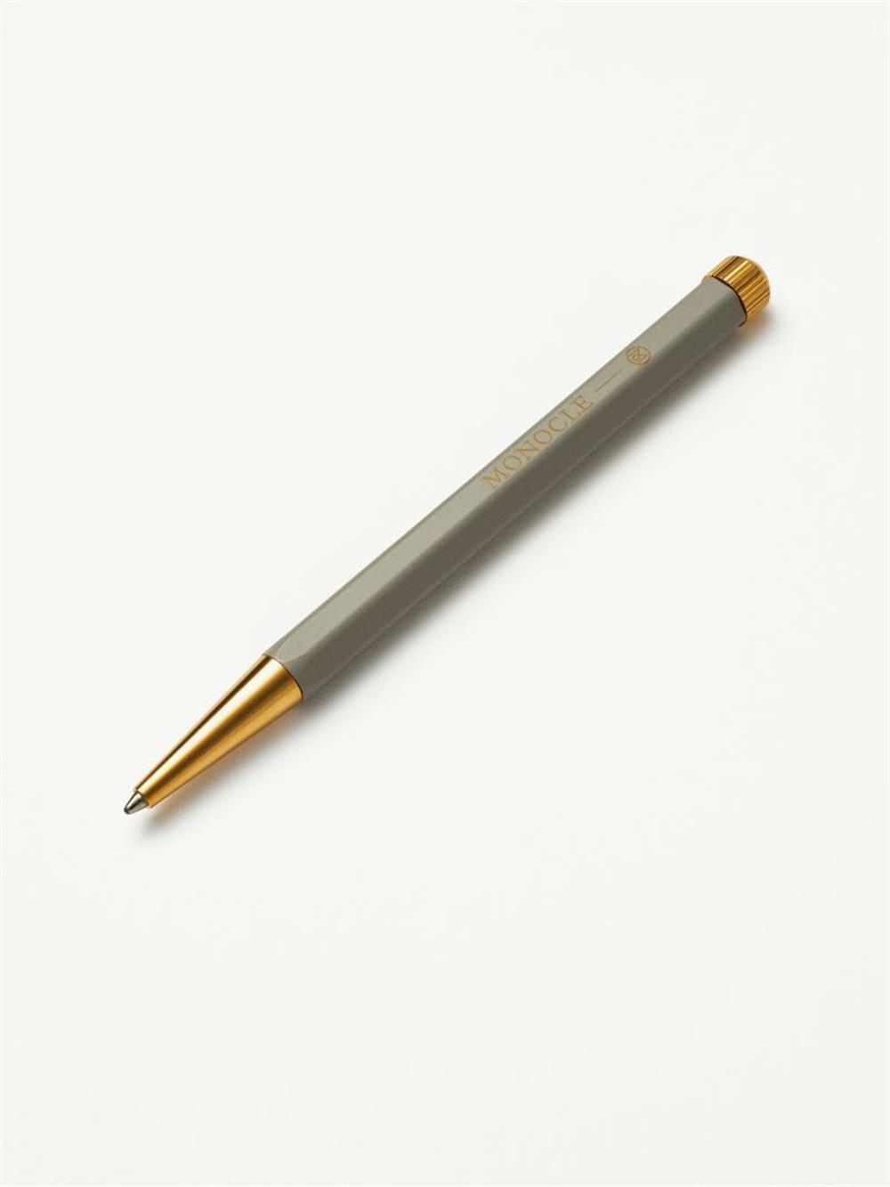 Leuchtturm 1917 x Monocle Drehgriffel Tükenmez Kalem Gri