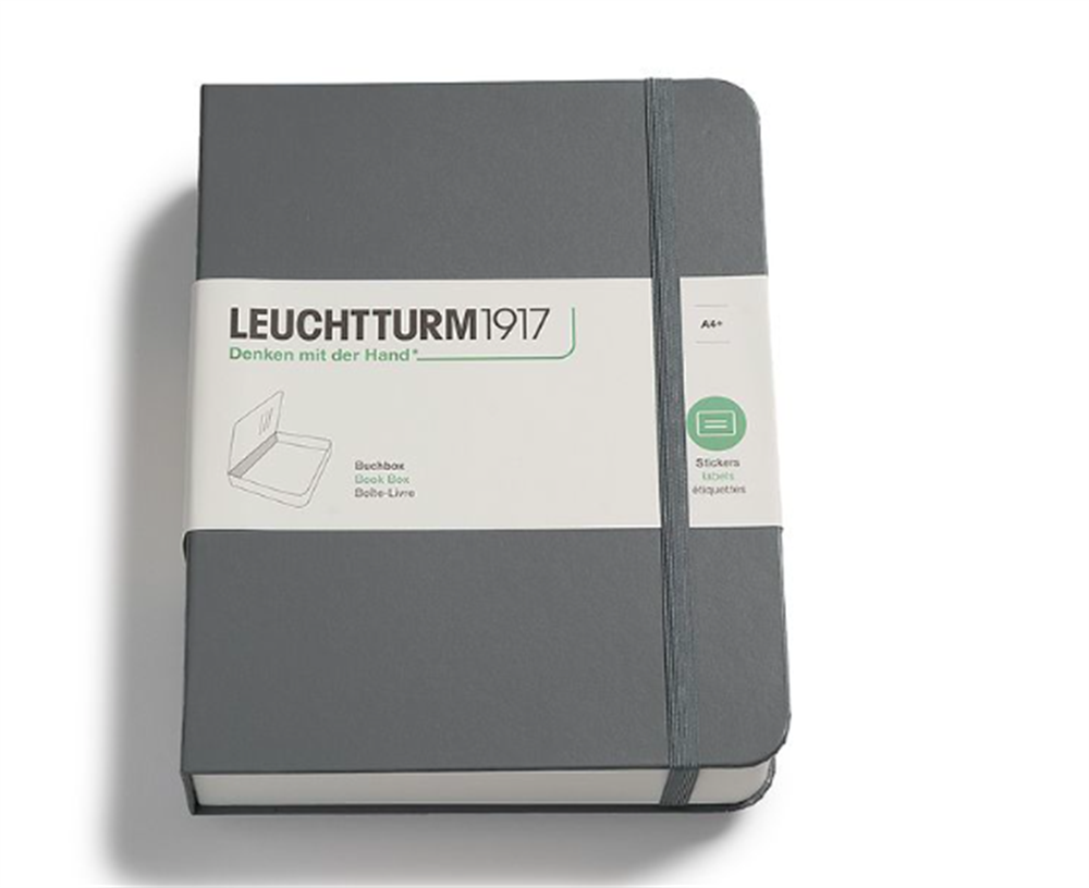 Leuchtturm1917 Book Box Kitap Kutusu Antrasit
