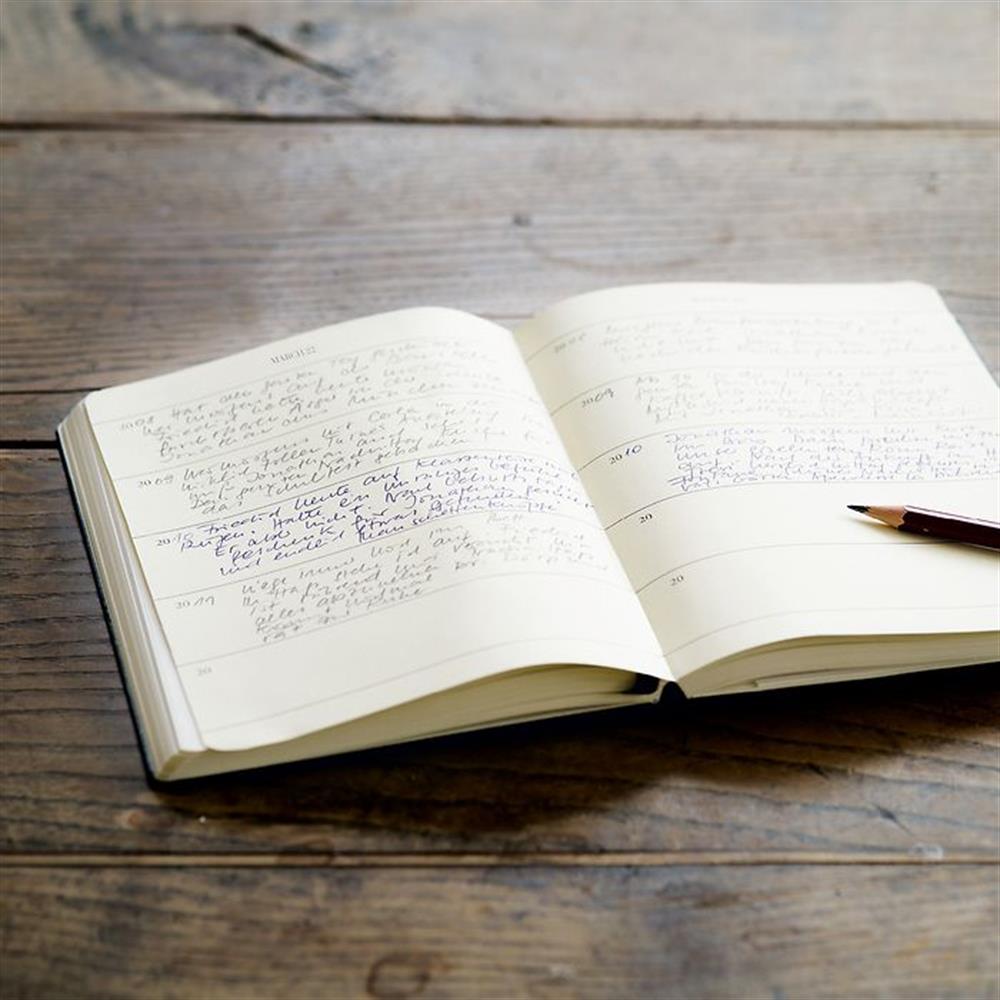 Leuchtturm1917 Some Lines A Day 5 Year Diary Defter Siyah