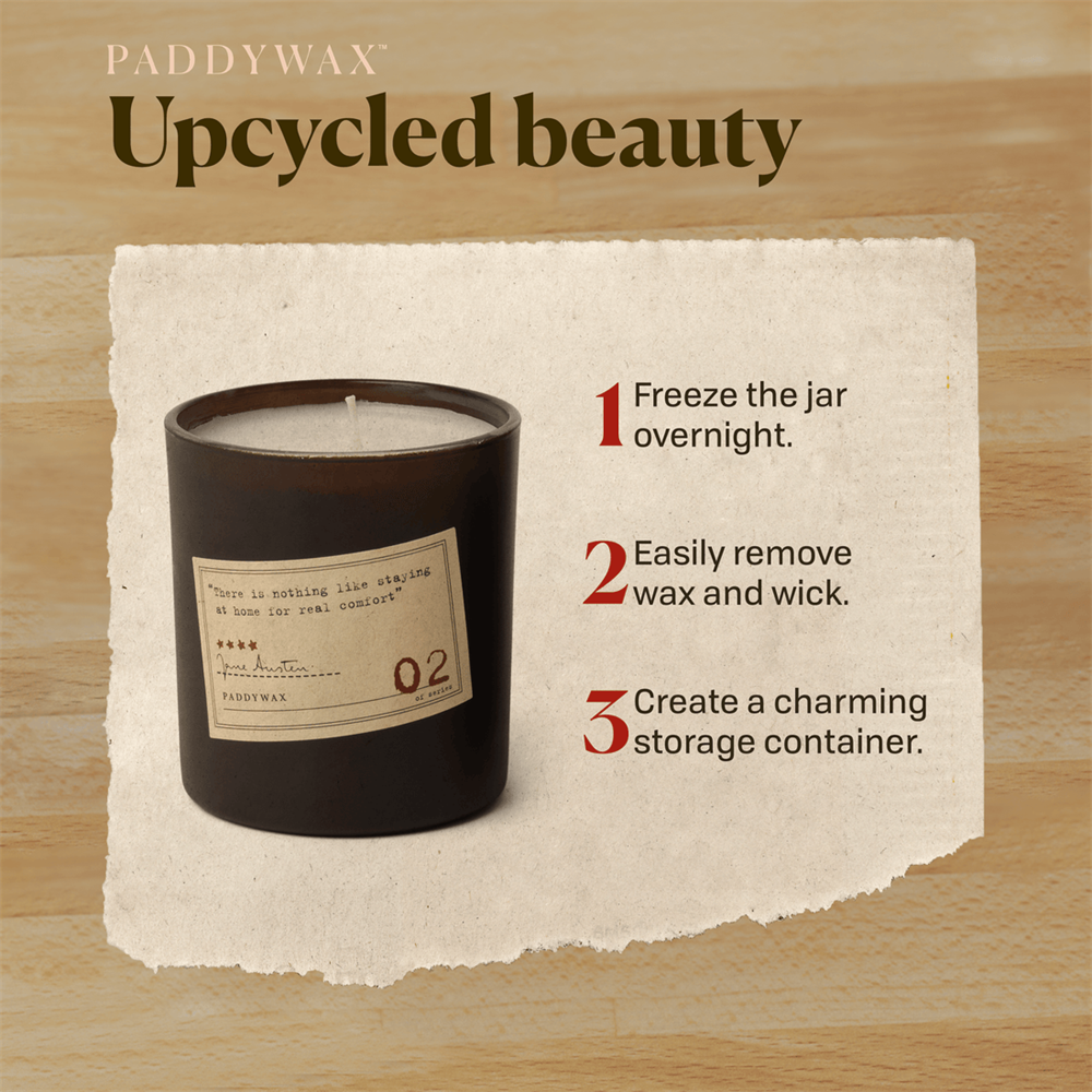 Library Candle Jane Austin Mum Gardenia, Tuberose & Jasmine 170 gr.