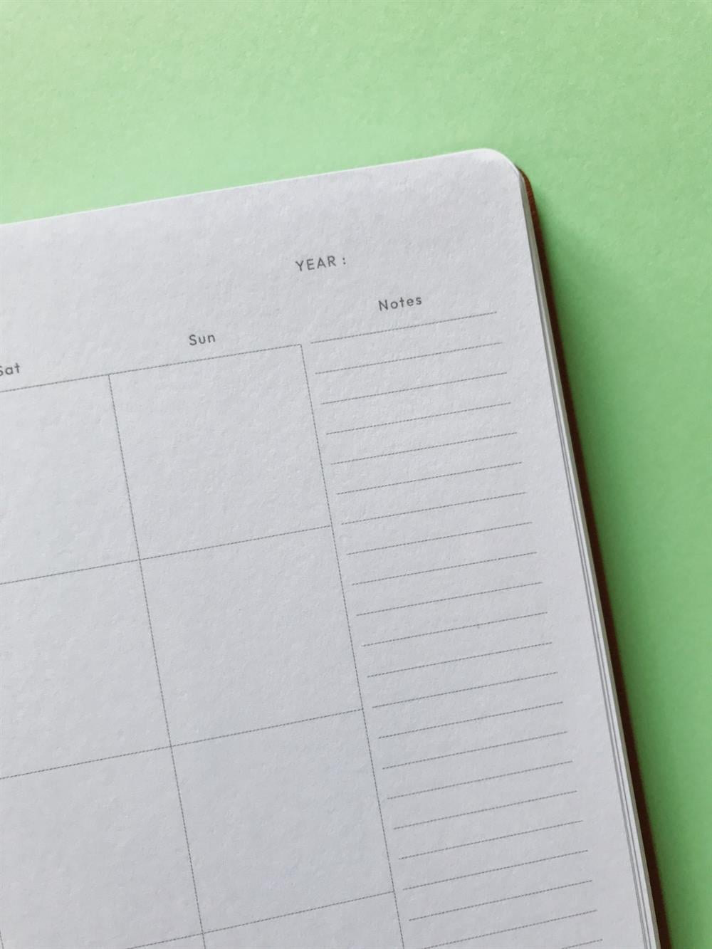 Light Green Basic Planner Seti