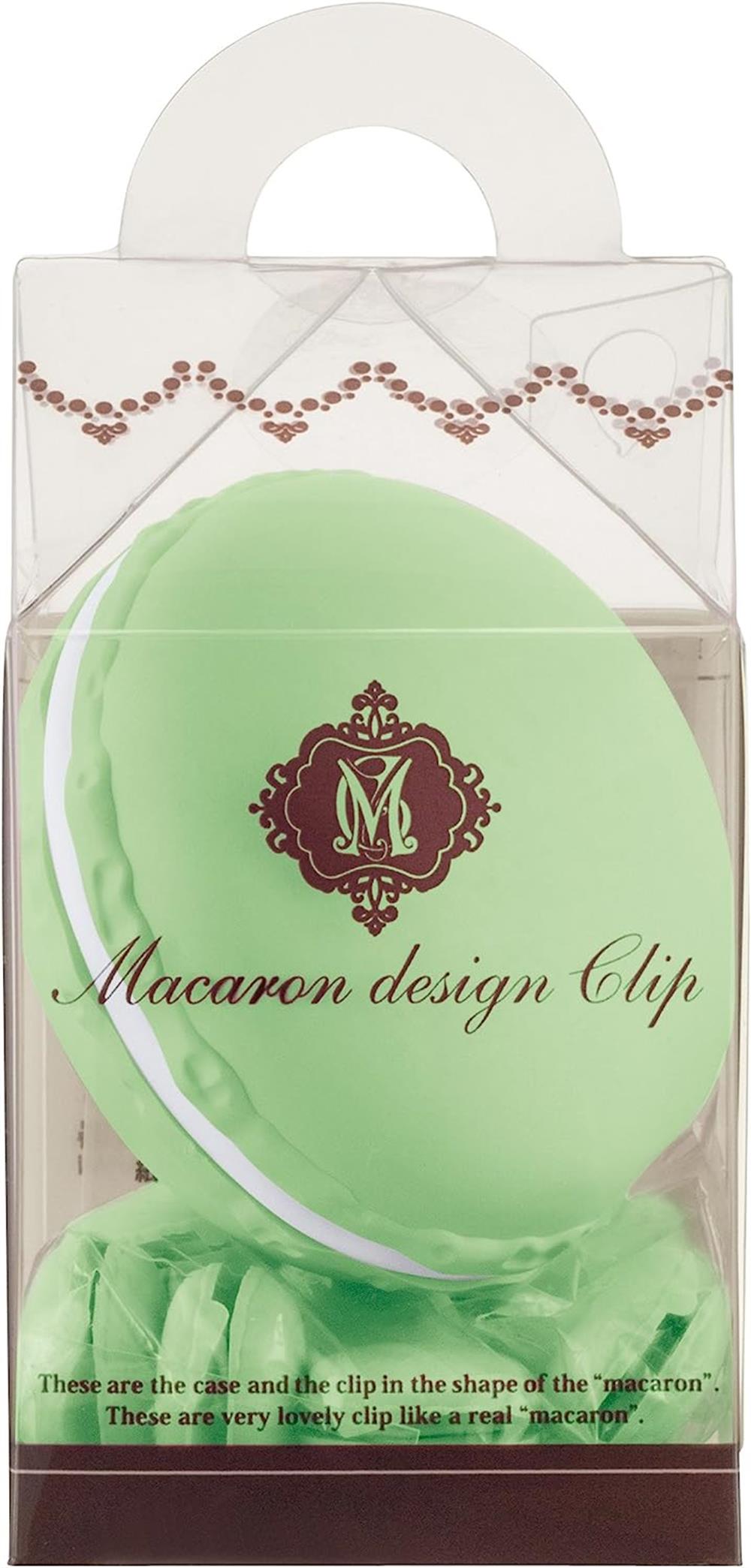 Macaron Design Klips Yeşil