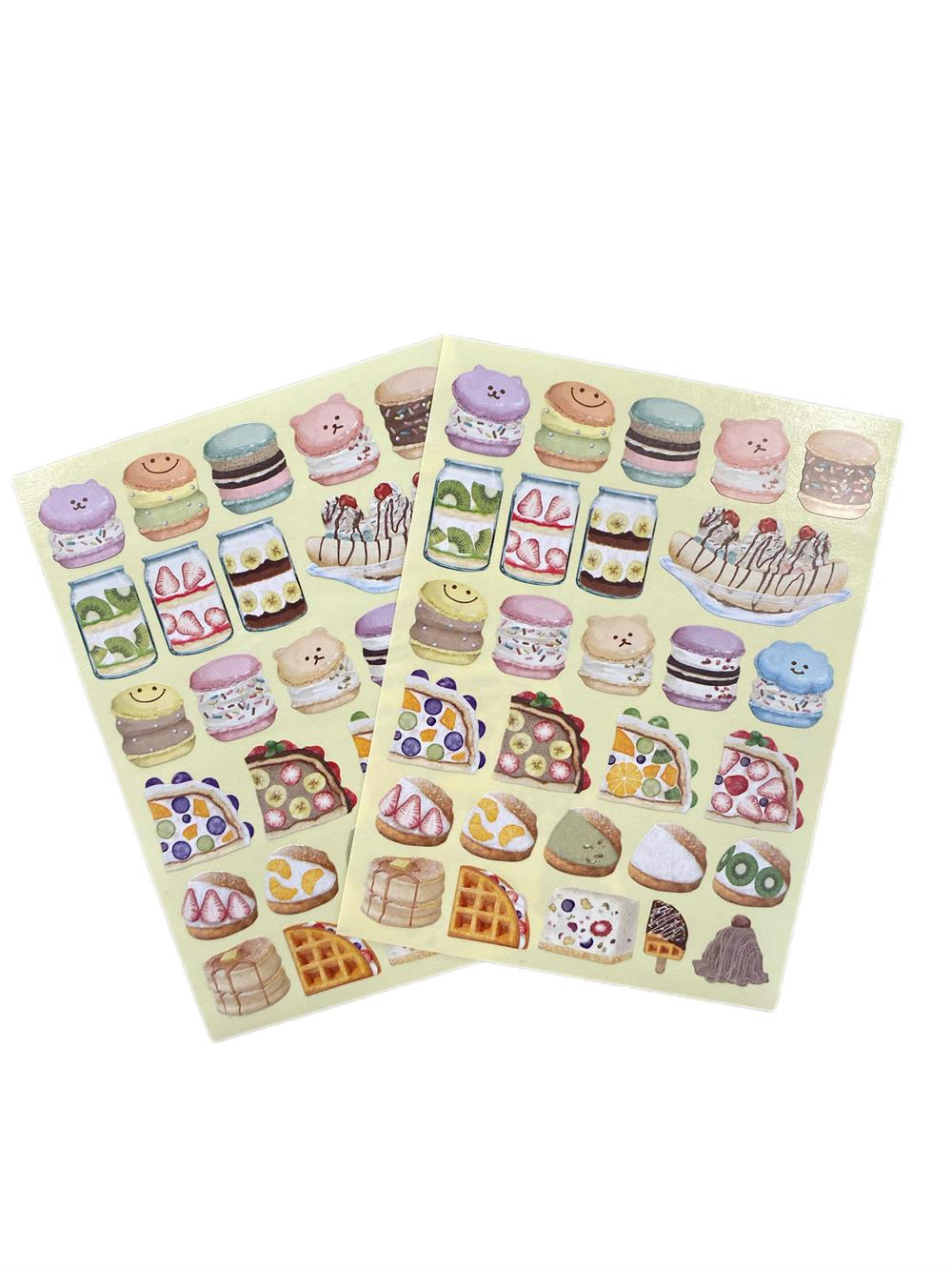 Macaron Sticker Set 