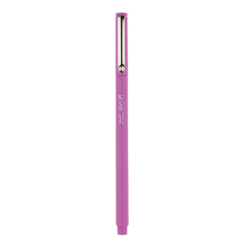 Marvy Uchida Le Pen 4300 Kalem Extra Fine Uç Metal Klips 0.3 mm Florans Mor (Fluorescent Violet)