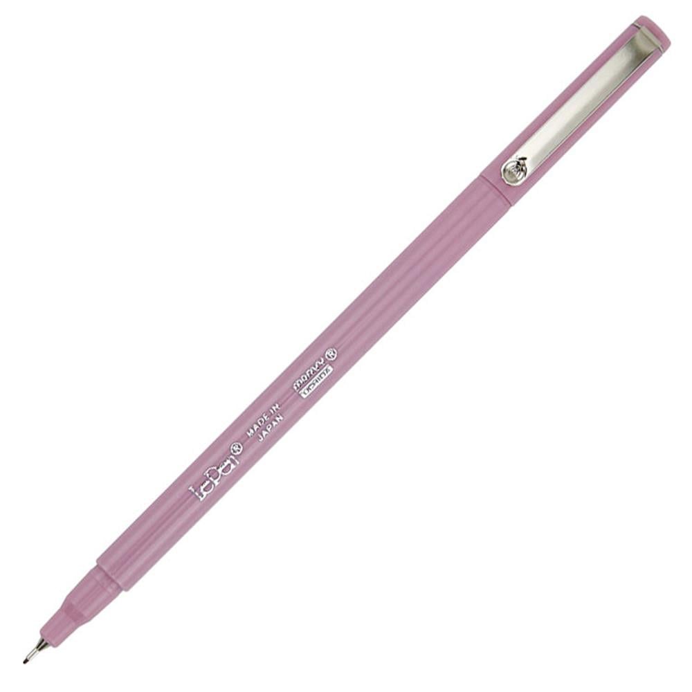 Marvy Uchida Le Pen 4300 Kalem Extra Fine Uç Metal Klips 0.3 mm Uç Solgun Lila (Pale Mauve)