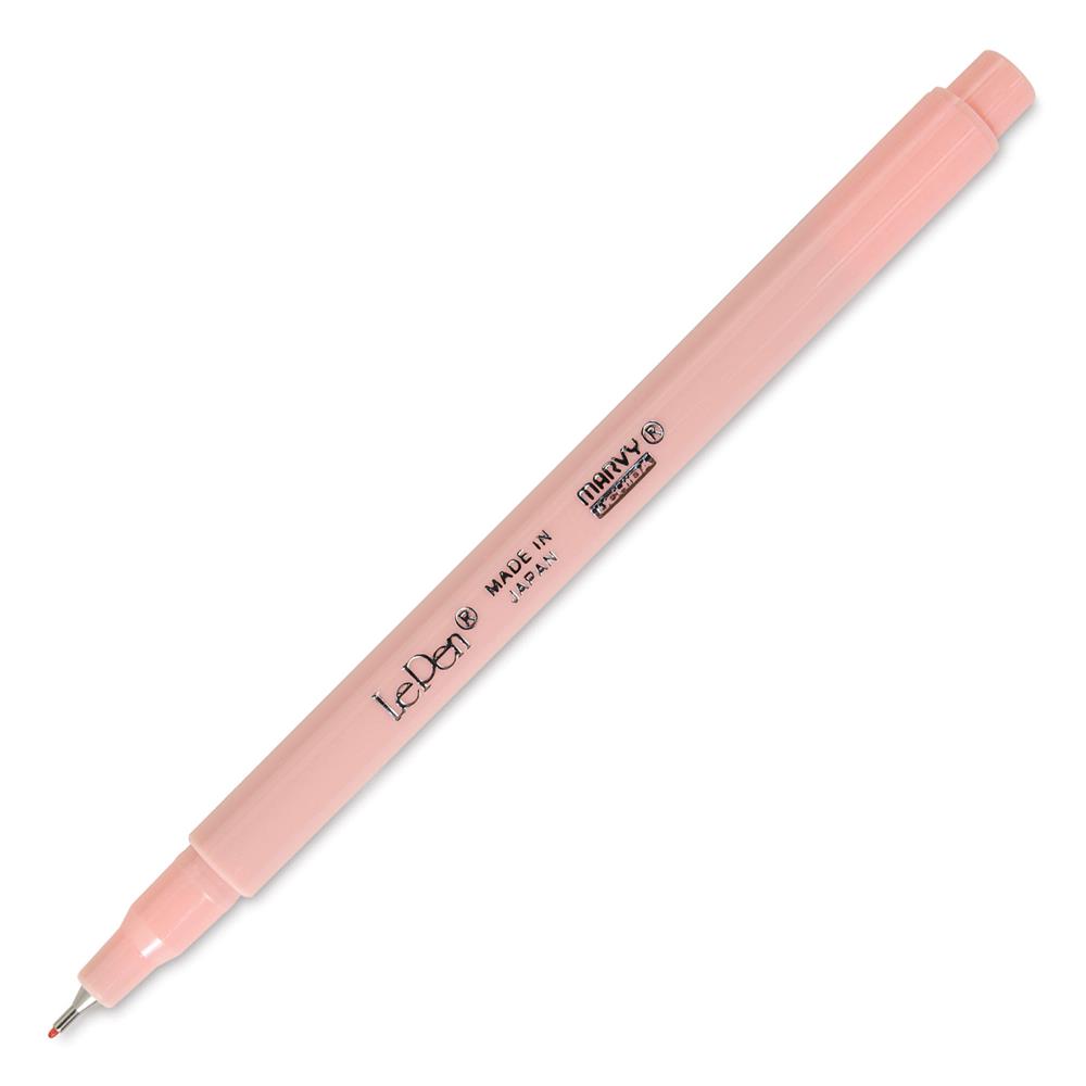 Marvy Uchida Le Pen 4300 Kalem Extra Fine Uç Metal Klips 0.3 mm Uç Pastel Turuncu (Pastel Peach)