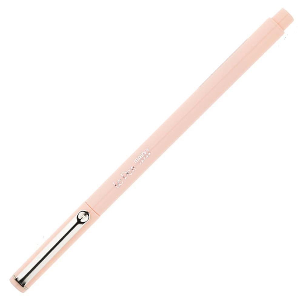 Marvy Uchida Le Pen 4300 Kalem Extra Fine Uç Metal Klips 0.3 mm Uç Pastel Turuncu (Pastel Peach)