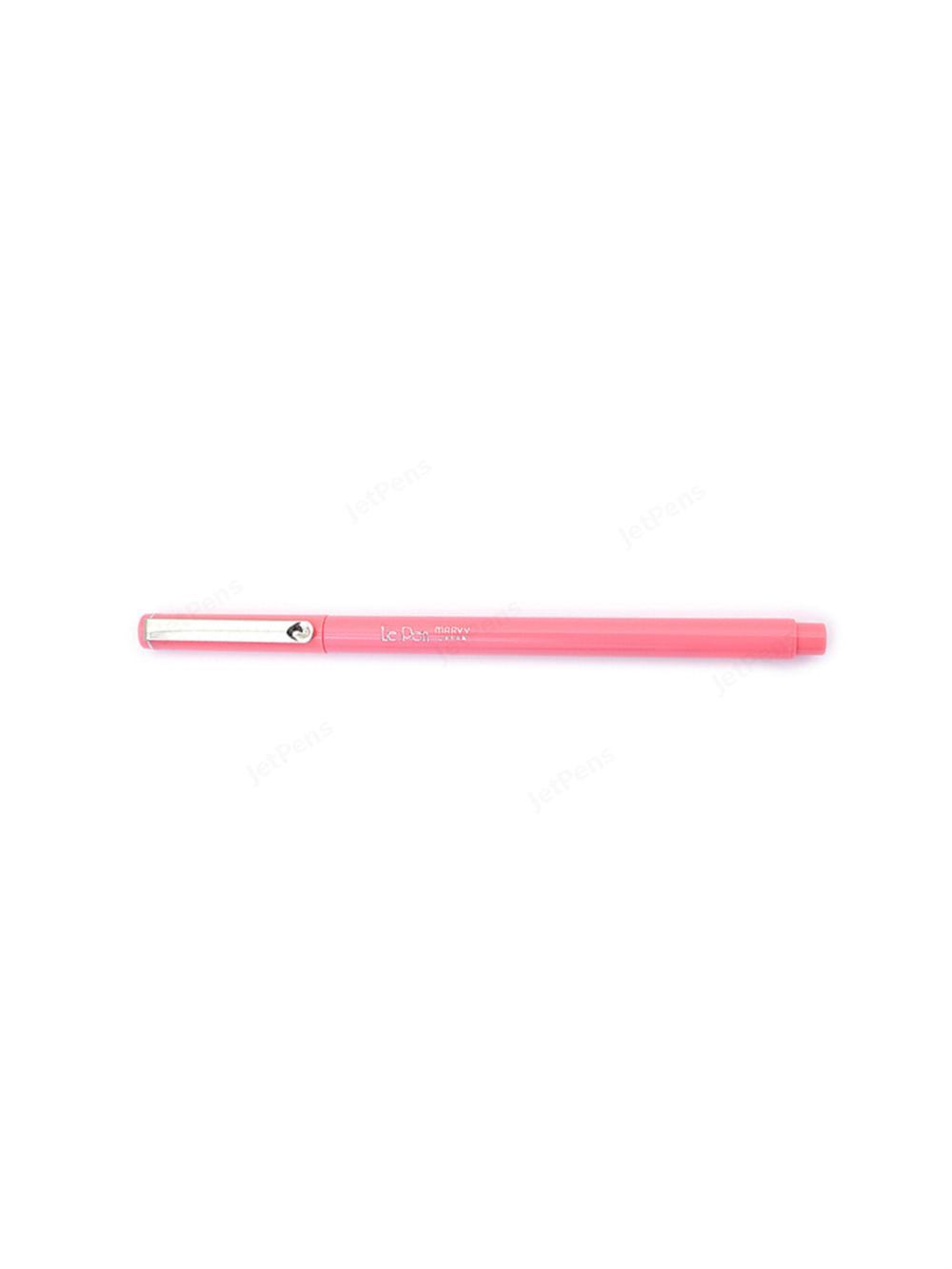 Marvy Uchida Le Pen 4300 Kalem Extra Fine Uç Metal Klips 0.3 mm Uç Mercan Pembe (Coral Pink)