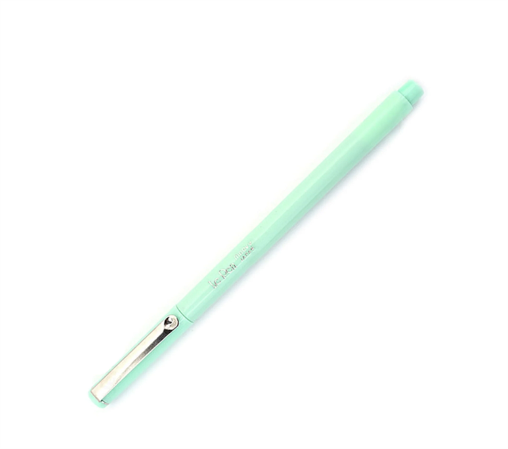 Marvy Uchida Le Pen 4300 Kalem Extra Fine Uç Metal Klips 0.3 mm Uç Nane Yeşili (Peppermint)