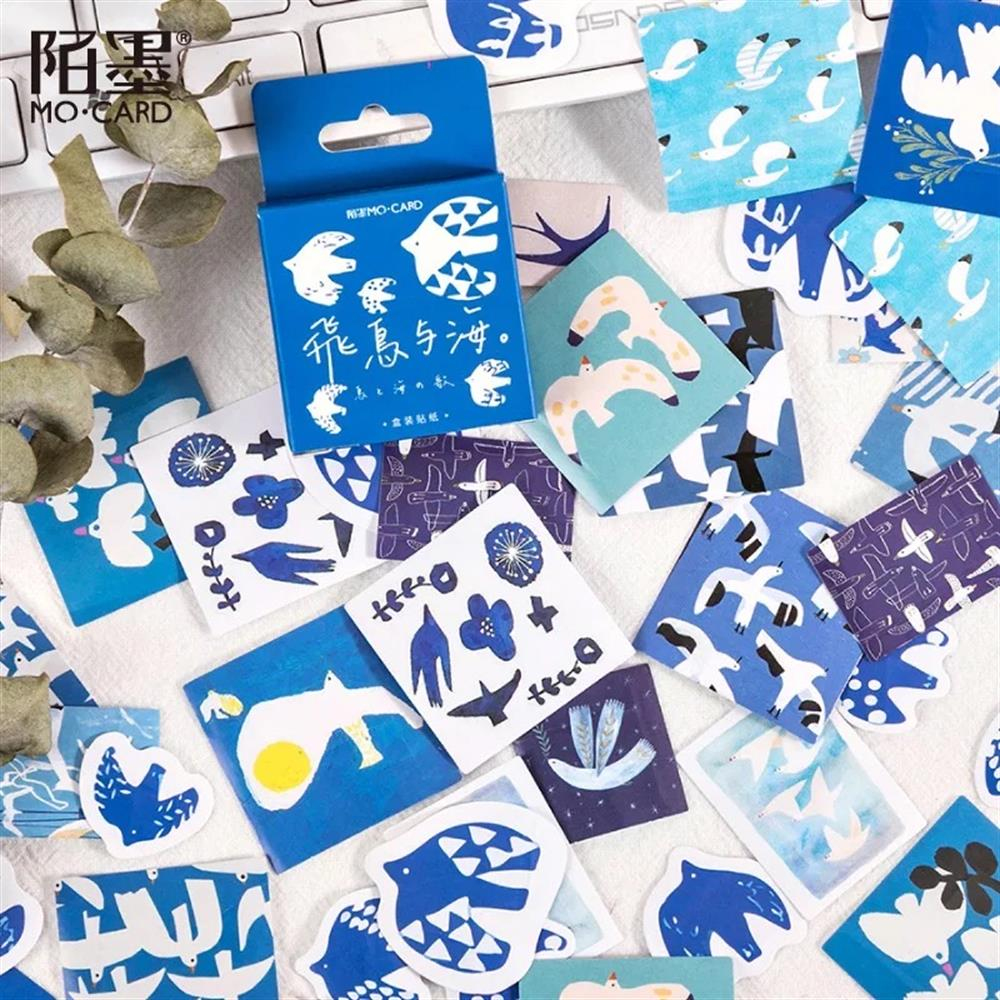Mo-Card Birds Sticker Seti