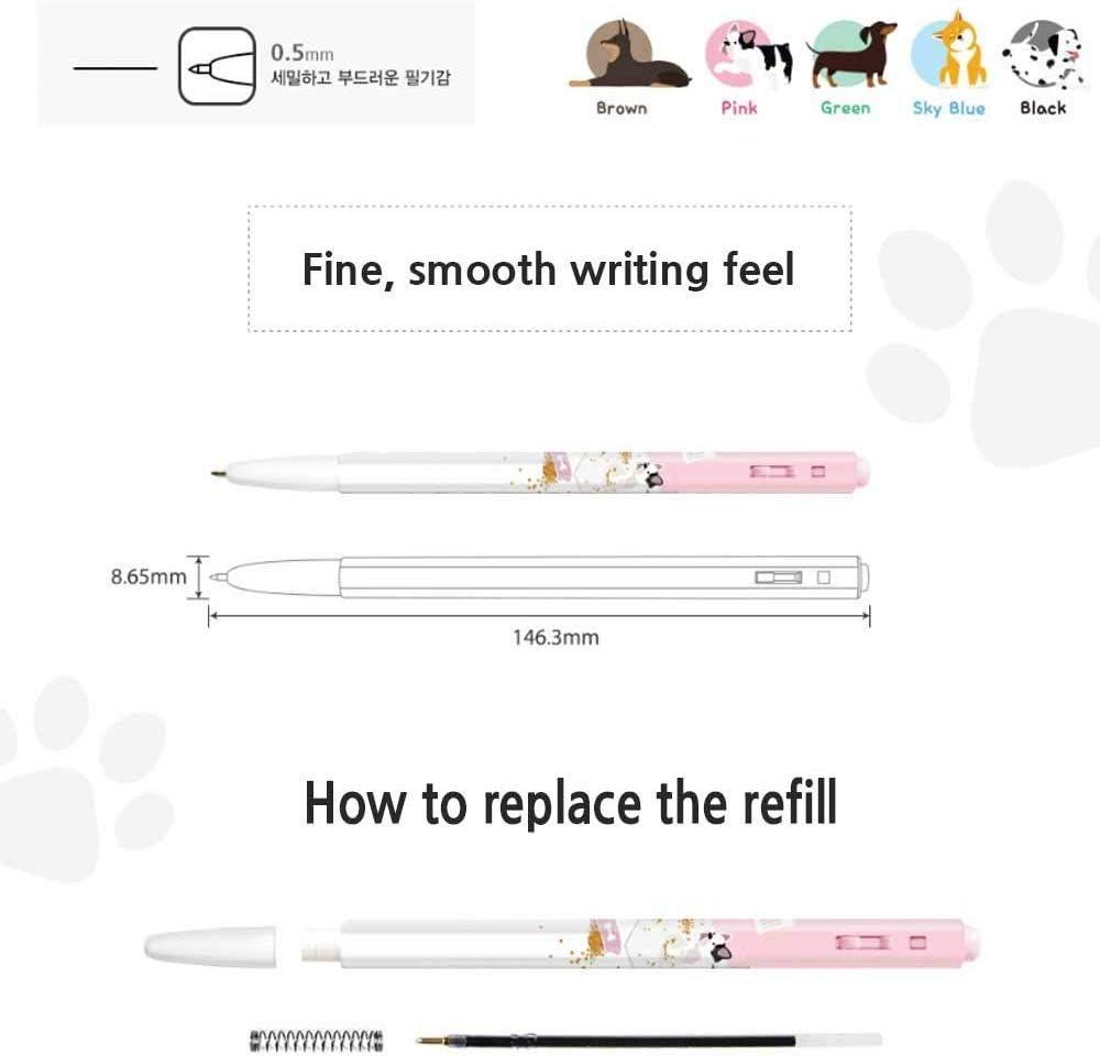 Monami 153 Puppy Jel Kalem Seti 0.5 mm