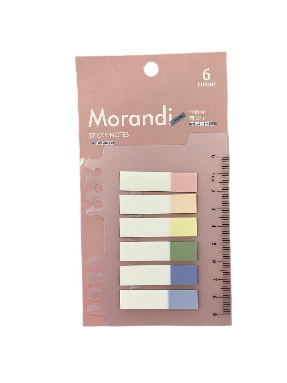 Morandi Note Post It Seti - Soft Tones