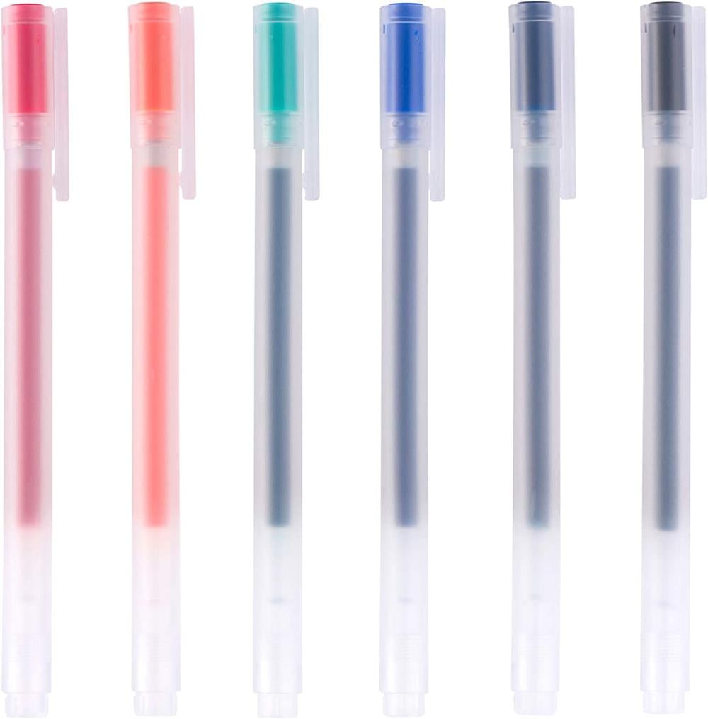 Muji 6'lı Jel Kalem Seti 0.5 mm 