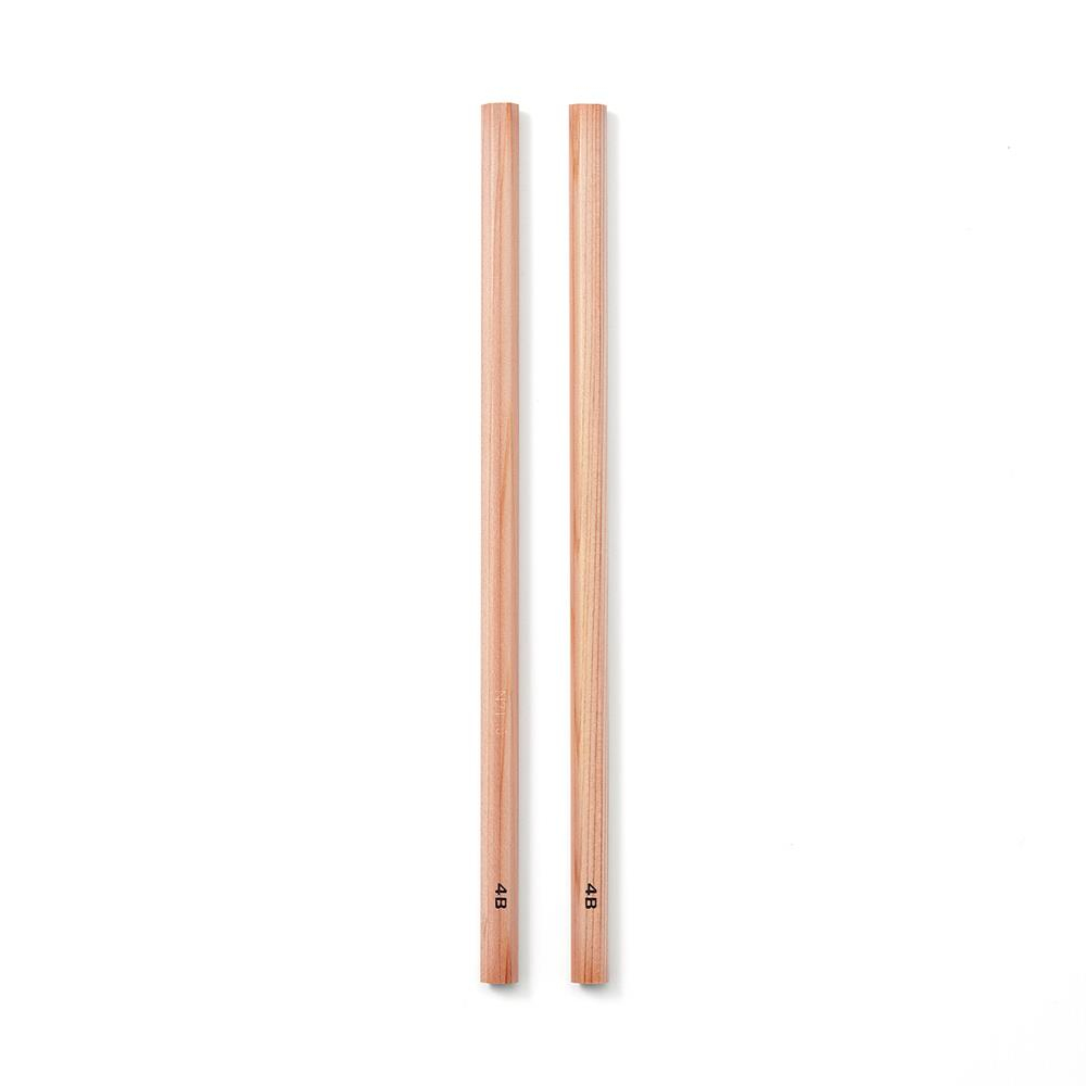 Muji Ahşap Gövdeli 2'li Kalem Seti - 4B