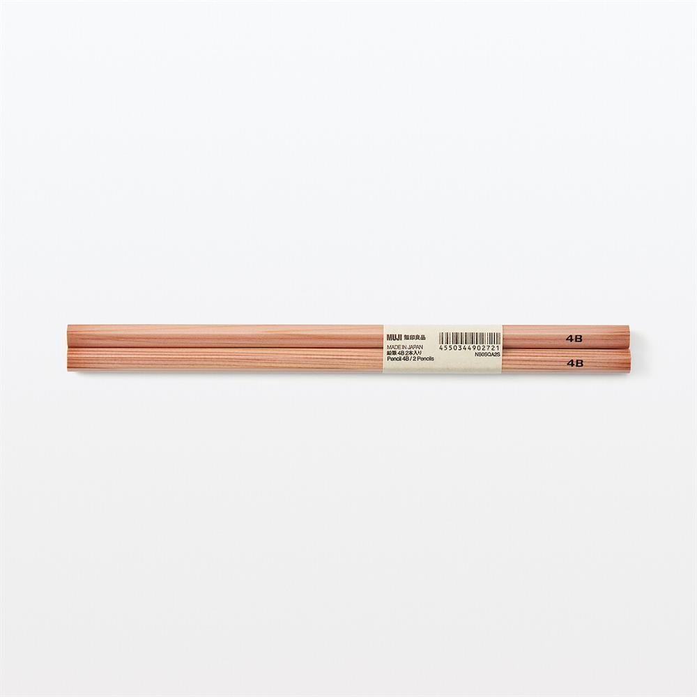 Muji Ahşap Gövdeli 2'li Kalem Seti - HB