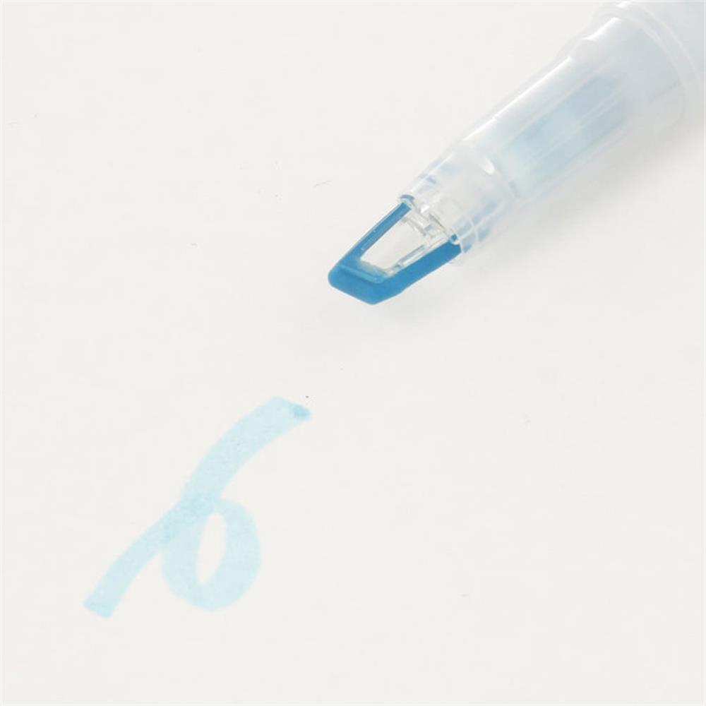 Muji Çift Taraflı Neon Mavi Highlighter
