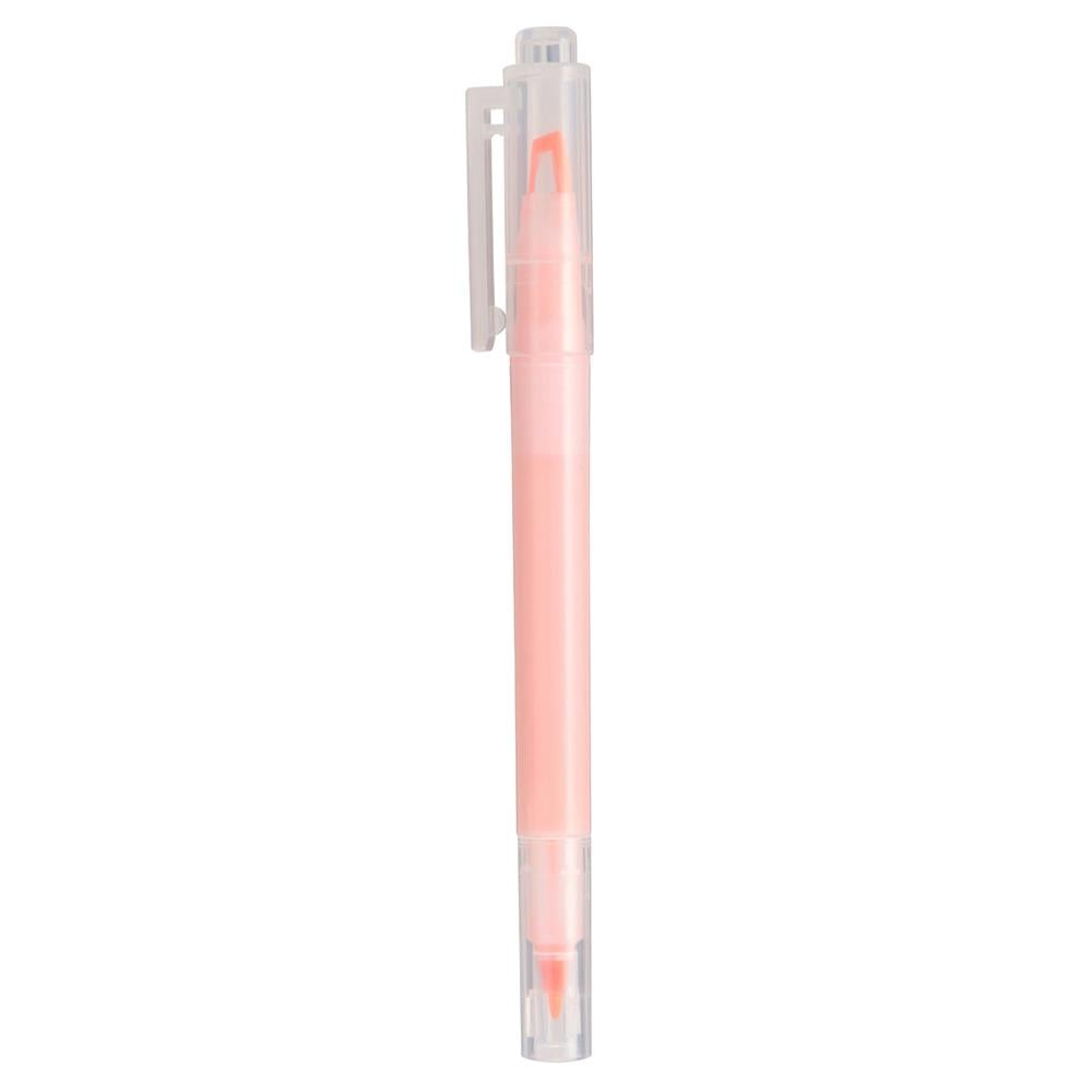 Muji Çift Taraflı Neon Turuncu Highlighter