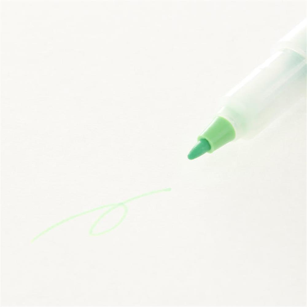 Muji Çift Taraflı Neon Yeşil Highlighter