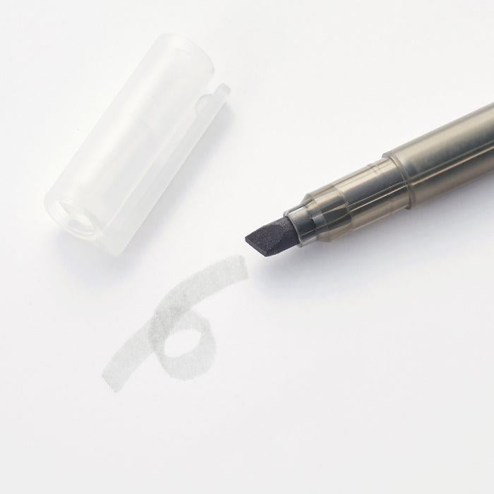 Muji Highlighter Fosforlu Kalem Gray