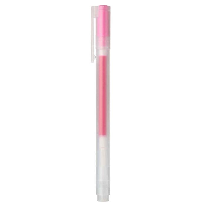 Muji Kapaklı Jel Kalem 0.5 mm Pembe 