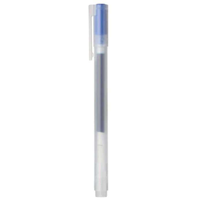 Muji Kapaklı Jel Kalem 0.5 mm Mavi 
