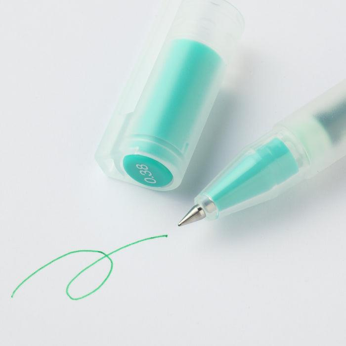 Muji Kapaklı Jel Kalem 0.38 mm Yeşil 