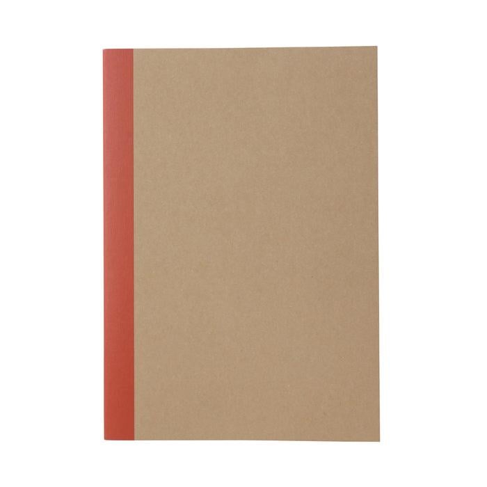 Muji Kareli Alıştırma B5 Defteri Turuncu