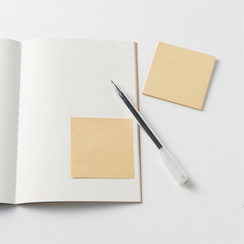 Muji Kraft Renkte Post It 75x75 mm