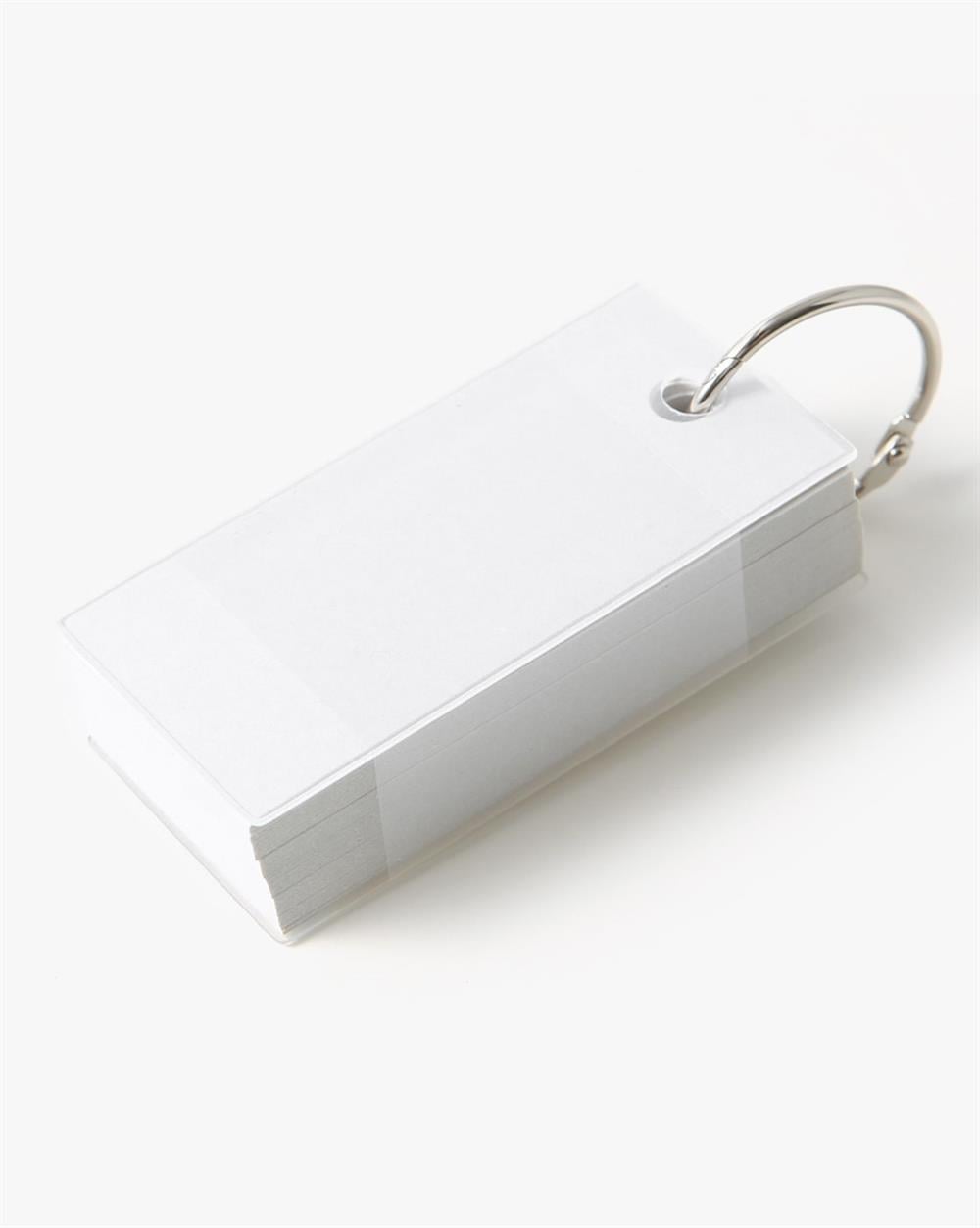 Muji  Metal Halkalı Memo/Hafıza Kartları