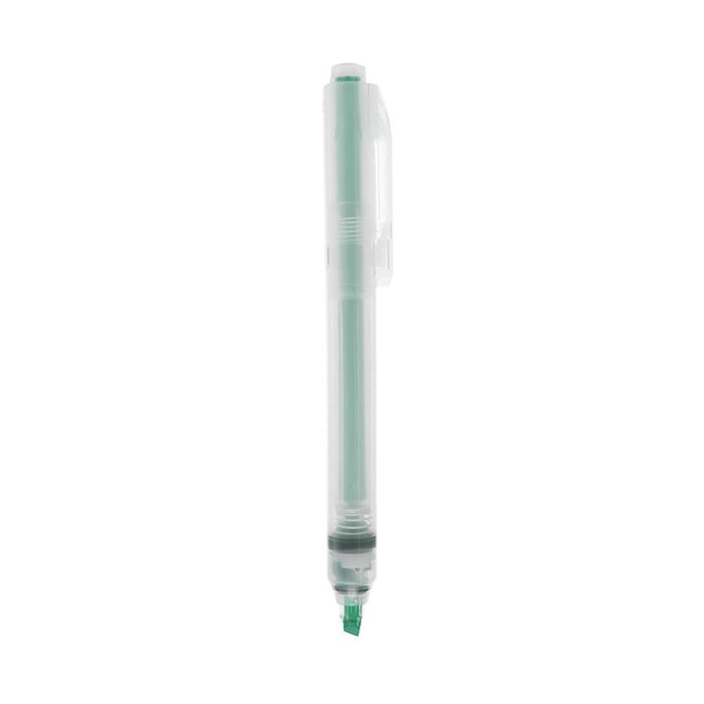 Muji Push Botton Basmalı Yeşil Highlighter