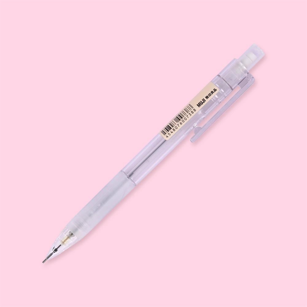 Muji Şeffaf Gövde 0.5 mm Mekanik Uçlu Kalem