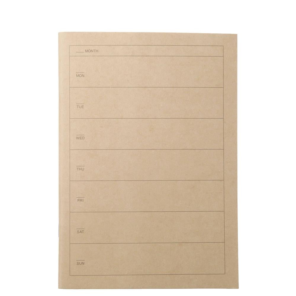 Muji Tarihsiz Haftalık Planlayıcı