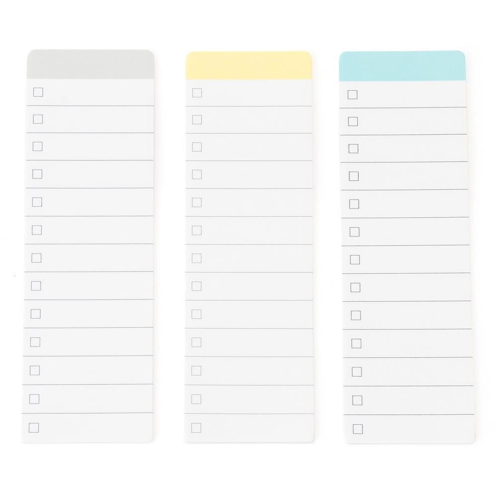 Muji To Do List ve Index 3'lü Sticker Seti