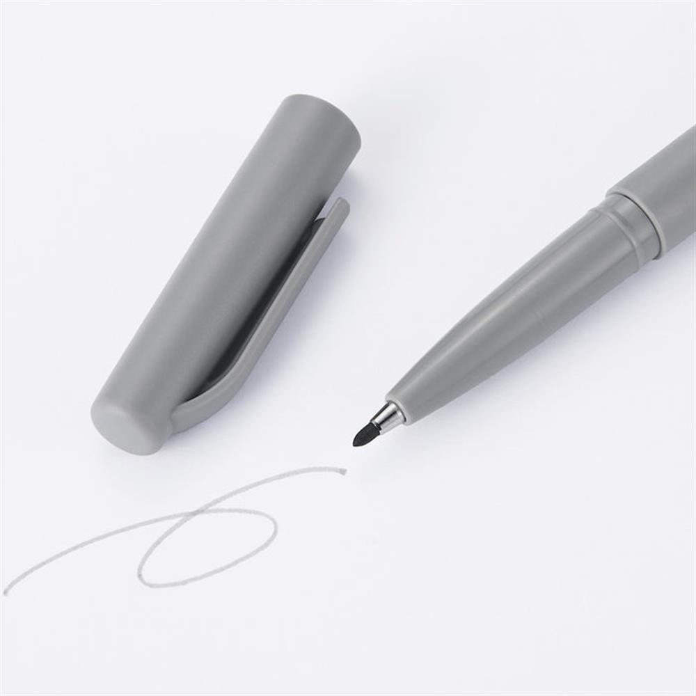 Muji Water Based Felt Kalem Gri 