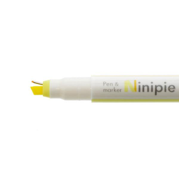 Ninipie Dual Tipped Çift Uçlu Fosforlu Kalem Sarı