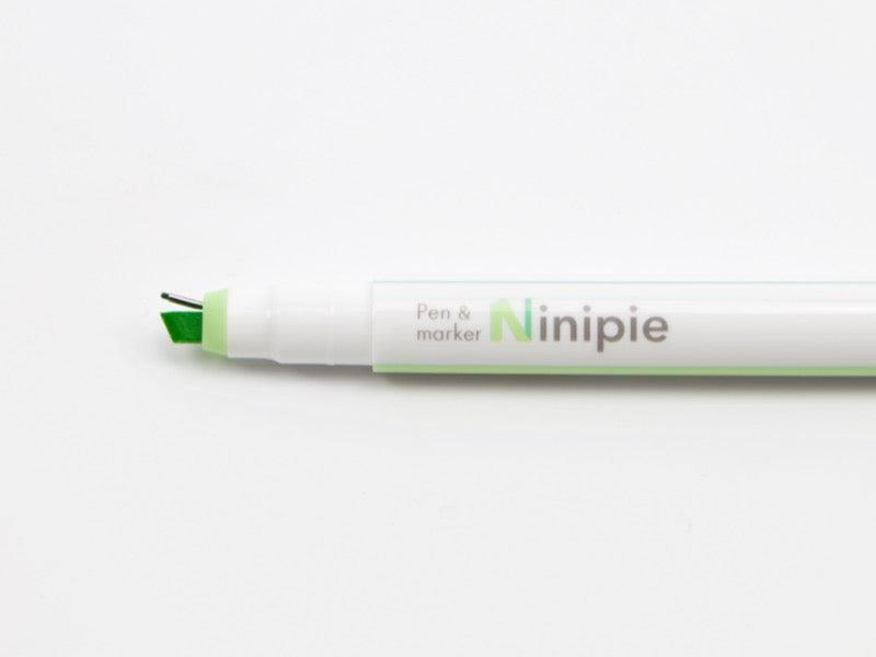 Ninipie Dual Tipped Çift Uçlu Fosforlu Kalem Yeşil